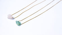 Load image into Gallery viewer, Aquamarine necklace zenitud