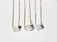 Load image into Gallery viewer, Clear quartz necklace zenitud