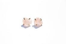 Load image into Gallery viewer,  Rose quartz  earrings zenitud