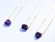 Load image into Gallery viewer, Amethyst necklace zenitud