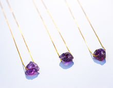 Load image into Gallery viewer, Amethyst necklace zenitud