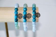Load image into Gallery viewer, Throat Chakra Baracelet