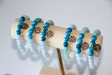 Load image into Gallery viewer, Throat Chakra Baracelet