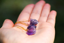 Load image into Gallery viewer, Amethyst necklace zenitud
