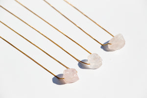 Rose Quartz Unconditional Love Necklace