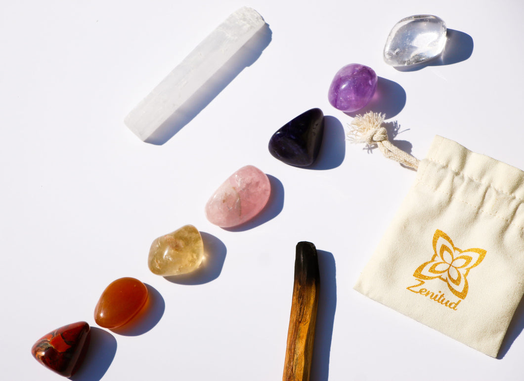 Chakra Healing Crystal Kit Zenitud